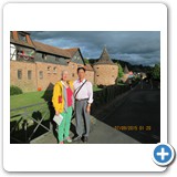 苏老师在德国Gelnhausen同英国籍的苏珊老师合照